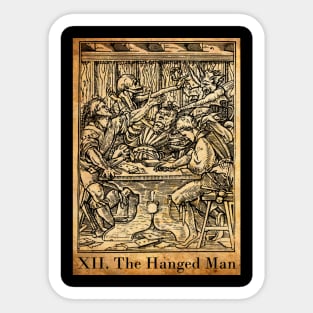 The Hanged Man Tarot Sticker